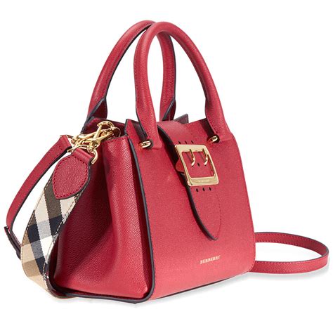 burberry parade red bag|Burberry reversible tote bag.